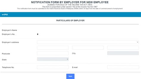 How To Submit Cp For New Employees Via Lhdn Mytax Portal Centralhr