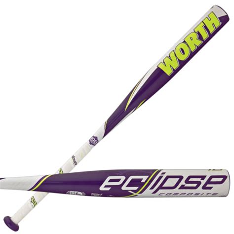 Worth Eclipse Comp 12 Fastpitch Softball Bats Baseball Equipment And Gear