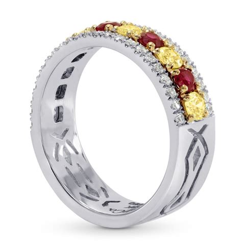 Ruby & Diamond Band ring, SKU 148550 (1.32Ct TW)