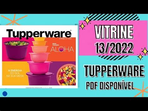 VITRINE 13 2022 COMPLETA HD TUPPERWARE PDF DISPONÍVEL YouTube