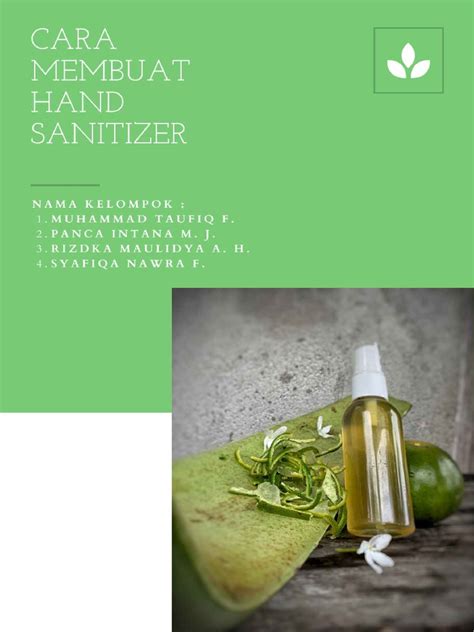 Praktikum Hand Sanitizer Biologi Xi Ipa 5 Pdf