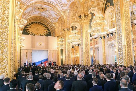 Пятая в истории инаугурация Путина состоится сегодня