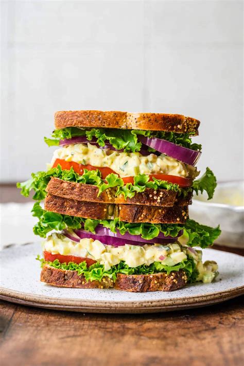 Egg Salad Sandwich Recipe - Dinner, then Dessert