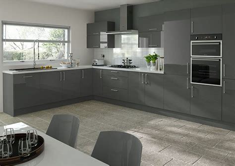 Ultragloss Storm Grey Kitchen Doors From Kitchen Door Workshop