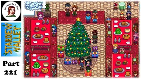 Year 2 Feast Of The Winter Star Stardew Valley Modded ASMR 221