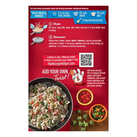 Tuna Helper Creamy Pasta 5 5 Oz