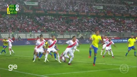 Aos 44 Min Do 2º Tempo Gol De Cabeça De Marquinhos Do Brasil Contra O