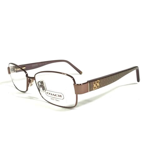 Coach Louise 1009 Tan Eyeglasses Frames Brown Square … - Gem