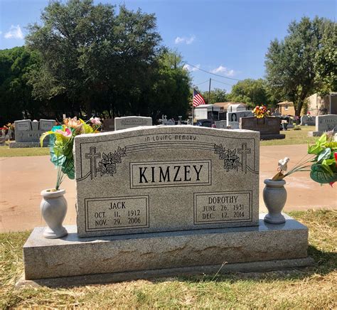 Jack Kimzey M Morial Find A Grave