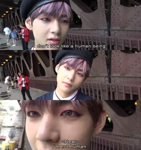 He S A Very Pretty Alien Bts V Gumball Kim Seokjin Jung Hoseok I