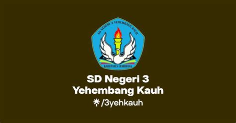 Sd Negeri Yehembang Kauh Facebook Linktree