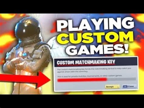 Fortnite Custom Games Youtube