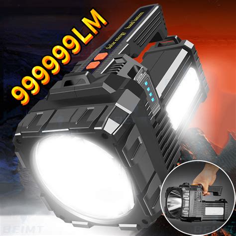 Big Lampu Suluh Terang Jarak Jauh Led Flashlight Rechargeable High