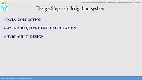 Design of drip irrigation system | PPT