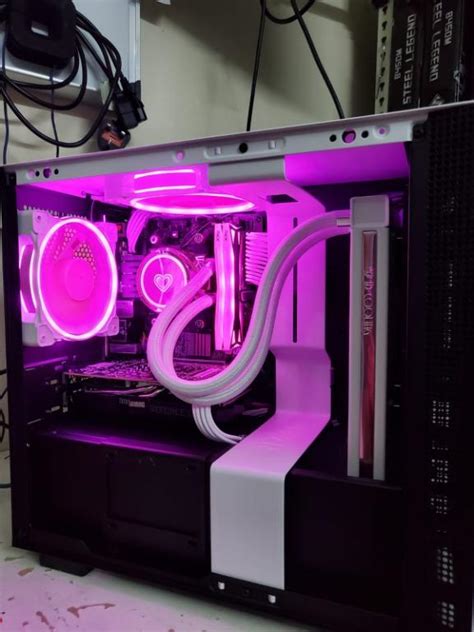 Free Delivery Nzxt H Pink Focus High End Gaming Pc For Your