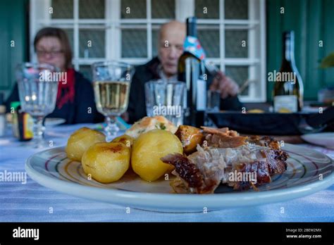 Schweinsbraten Roast Pork Stock Photo Alamy