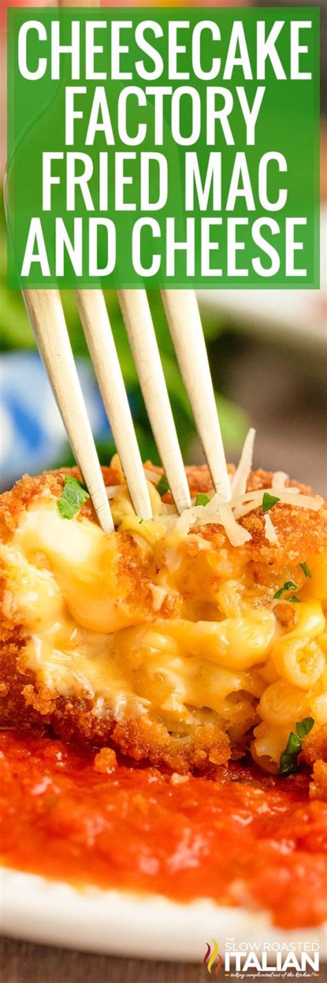 Fried Mac And Cheese Bites Recipe Cheesecake Factory TSRI