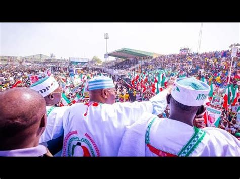 Alhaji Atiku Abubakar Flag Off PDP Presidential Campaign Rally In Kano