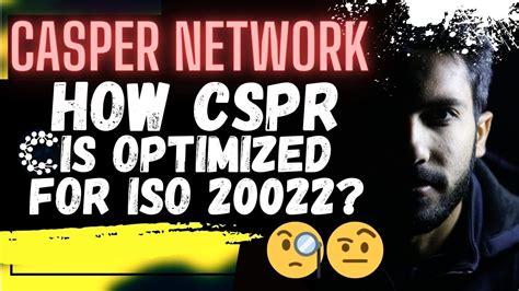 ⚠️ Casper Network 🚨 How Cspr Is Optimised For Iso 20022 Standard🧐