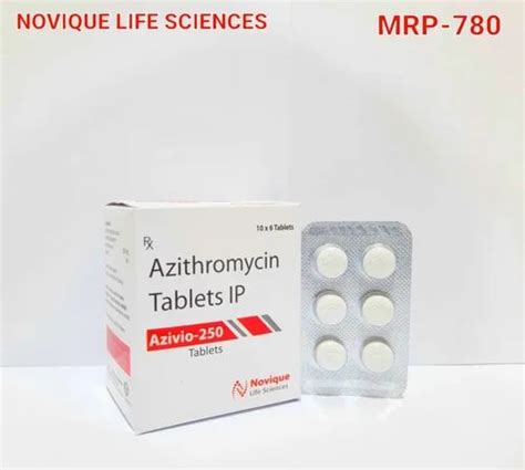 Azithromycin 250mg Tablets At Rs 780 Strip Of 3 Tablets Azithromycin