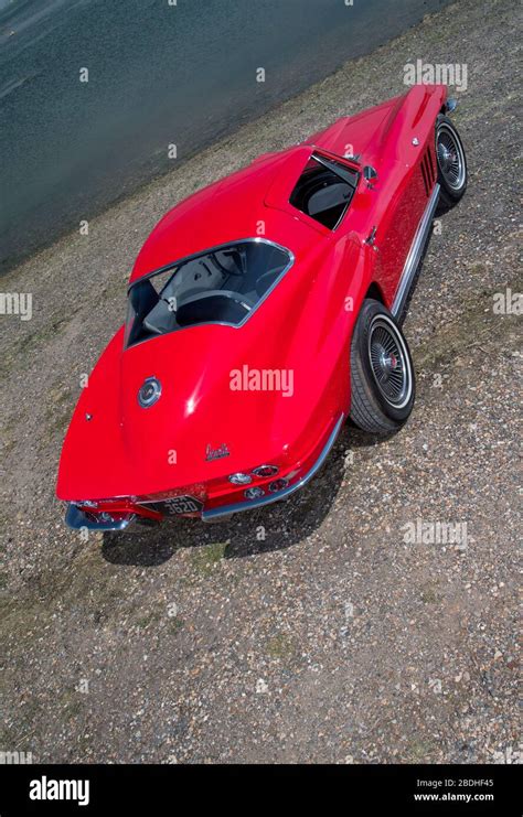 1966 Corvette Stingray Classic American Sports Car Stock Photo Alamy