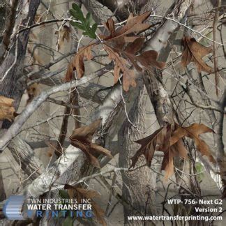 Next Camo G2 Hydrographic Film WTP 756 Only At TWN Industries