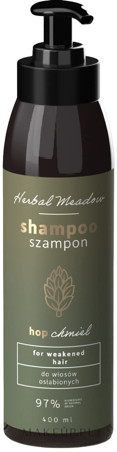 HiSkin Herbal Meadow Shampoo Hop Szampon do włosów osłabionych Chmiel