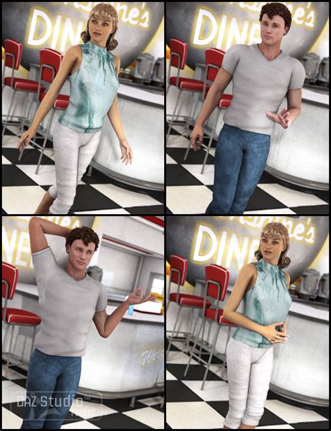 Moonshines Diner Interior Poses Daz 3d