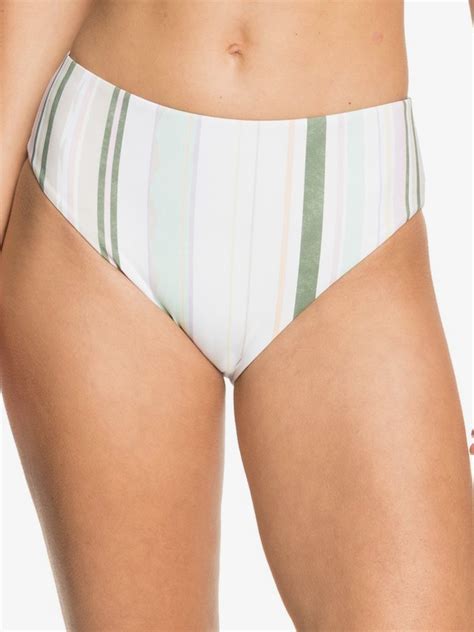 Sea Waves Revo Reversible Bikini Bottoms For Women Roxy