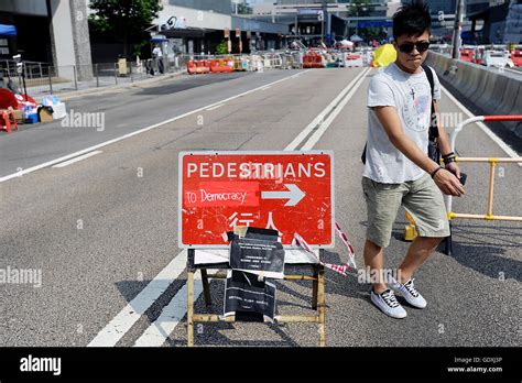 Pro Democracy Protests In Hong Kong Stock Photo Alamy