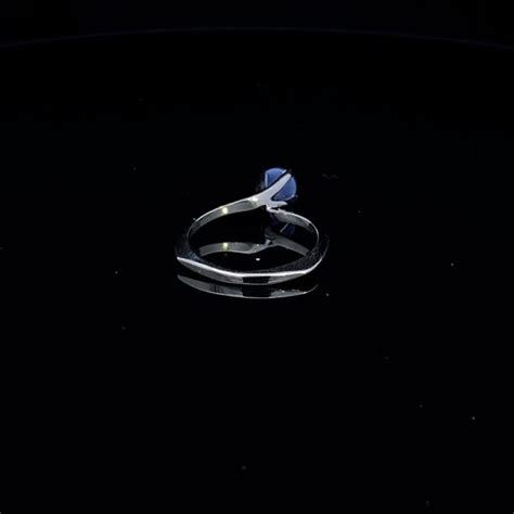 Light Blue Linde Star Sapphire Solitaire Engagement R Gem