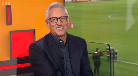 Bbc Gary Lineker Hit By Porn Prank During Match Of The Day Coverage