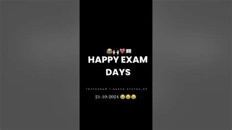 Happy Exam Days Explore Instagram Reelkarofeelkaro Reels Youtube
