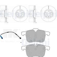 Delphi Bremsscheiben Mm Bel Ge Vorne Passend F R Opel Astra H