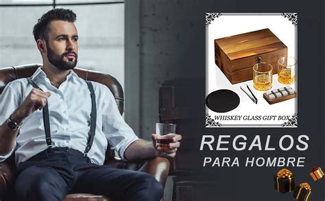 Heiong Juego De Vasos Para Whisky Incluir Con Vasos De Cristal