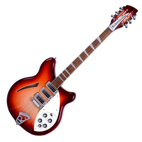 Rickenbacker 37012 12 String Electric Guitar Fireglo At