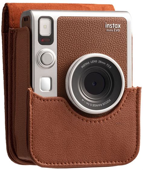 Technische Daten Fujifilm Instax Mini EVO Case Braun Foto Erhardt