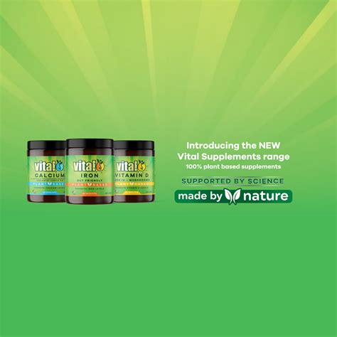 Vital Supplements Range – Vital Everyday UK