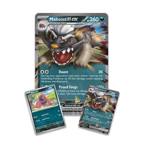 Pokémon TCG Mabosstiff ex Box Pokémon Center UK Official Site