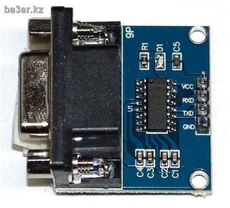 Модуль MAX232CSE, преобразователь интерфейса RS232-TTL - Ba3ar.kz