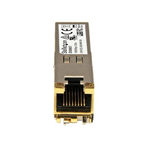 StarTech Módulo Transceptor de Cobre SFP Gigabit RJ45 1000Base T