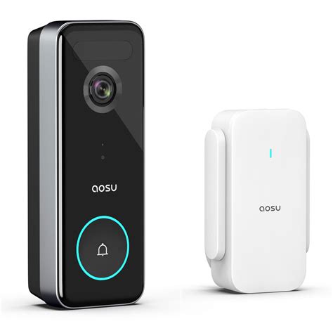 Aosu Wireless Motion Detection Smart Video Doorbell Camera with 180 Day Battery & Reviews | Wayfair