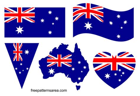 Premium Australian Flag Vector Graphics for Free Download