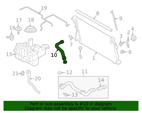 Ford Upper Hose Hc Z E Tascaparts