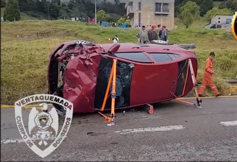 Accidente De Tránsito Causa La Muerte De Una Persona En La Vía Bogotá