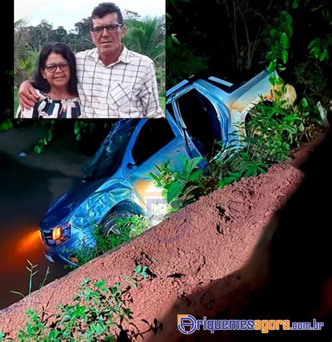 Fatal Casal De Empres Rios Morre Ap S Caminhonete Capotar E Cair Em