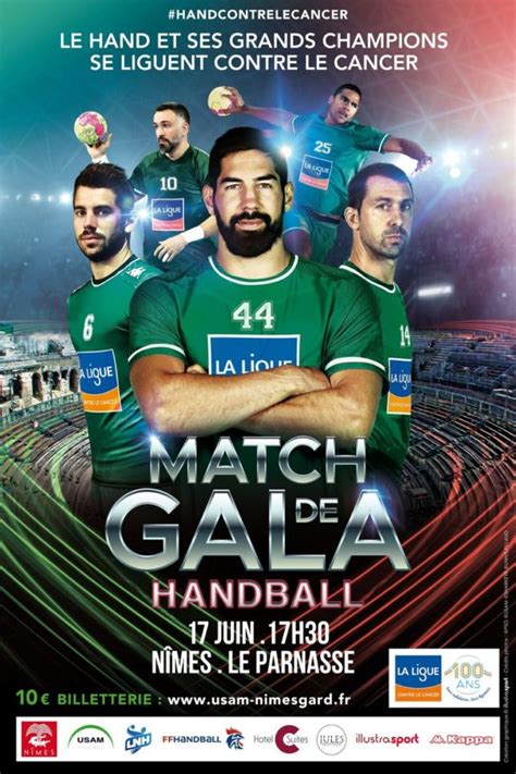 Caritatif Les Stars Du Handball Se Liguent Contre Le Cancer HandNews