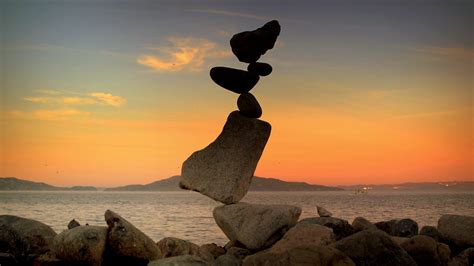 ENJOY THE BEAUTIFUL WORLD @ AM-PM: Rock or Stone Balancing Photos by Adrian Grey and Michael Grab