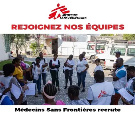 M Decins Sans Fronti Res Msf Recrute La Question News