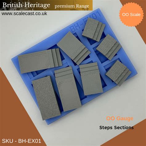 British Heritage Steps Sections Oo Gauge